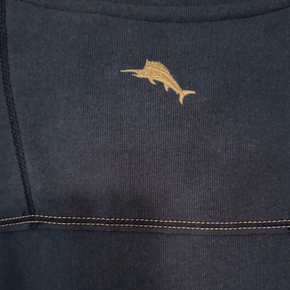 Tommy Bahama Blue V-Neck Sweater - Picture 5 of 6